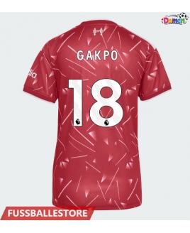 Günstige Liverpool Cody Gakpo #18 Heimtrikot Damen 2026-27 Kurzarm